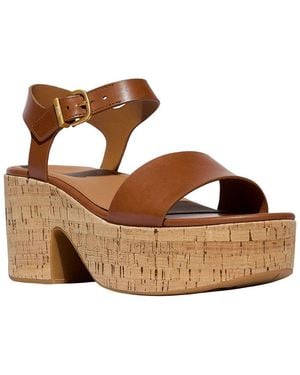 Fitflop Leather Sandal - Brown