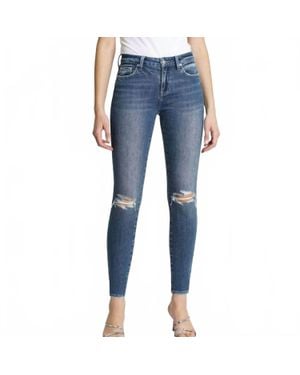 Pistola Audrey Mid Rise Skinny Jeans - Blue