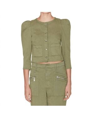 Le Jean Sienna Jacket - Green