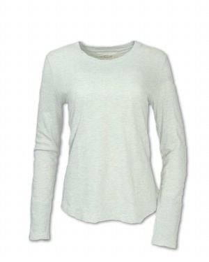 Purnell Waffle Knit Crew Top - Blue