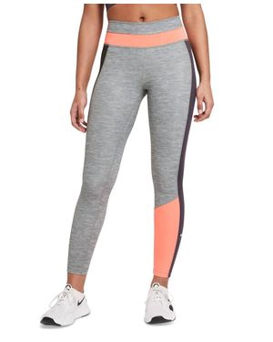 Nike One Colorblocked Leggings - Gray