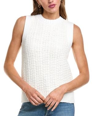 Michael Stars Knit Sia Shell - White