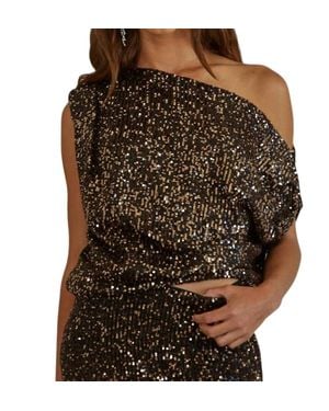 By Together Premier Night Top - Brown