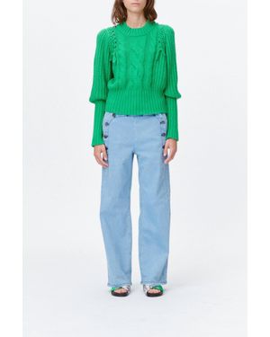 Munthe Turner Knit Sweater - Green