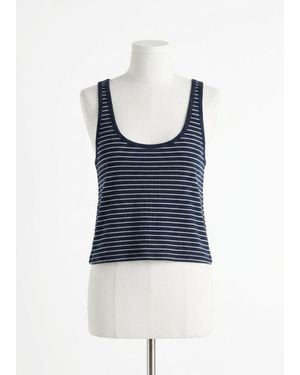 Z Supply Yareli Stripe Tank Top - Blue