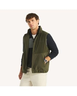 Nautica Packable Softshell Performance Vest - Green