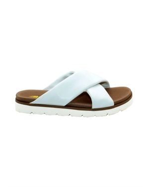 Volatile Aushan Criss Cross Sandal - White