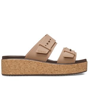 Crocs™ Brooklyn Cork Buckle - White