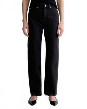 Everlane The Way High Low Stretch Jean - Black
