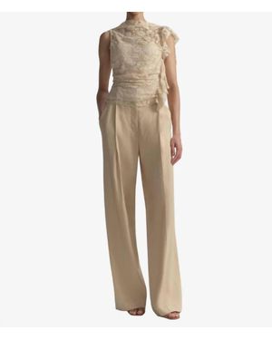 A.L.C. Winston High-Rise Pant - Natural