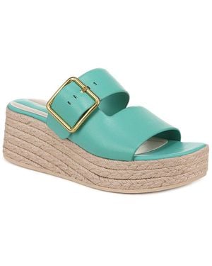 Franco Sarto Taziana Leather Slide - Blue
