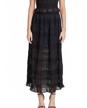 Endless Rose Everly Sequin Maxi Skirt - Black