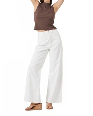 Rolla's Relaxed Sailor Long Jeans - White