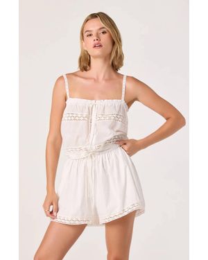 Astr Abrielle Top - White