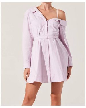 Astr Aveni Dress - Pink