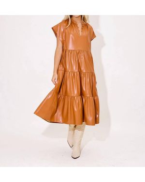 Alden Adair Pippa Dress - Orange