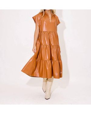 Alden Adair Pippa Dress - Orange