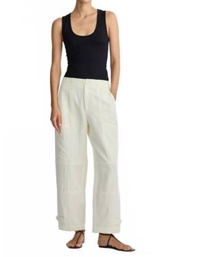 Apiece Apart Juna Cargo Pant - Gray