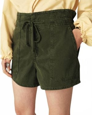 Ba&sh Fabo High Waist Short - Green