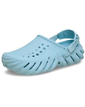 Crocs™ Echo 207937-426 Clogs Sky Heel Strap Comfort Shoes Jax2139 - Blue
