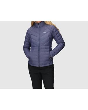 Outdoor Research Transcendent Down Jacket - Blue