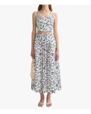Posse Rue Halter Top - Multicolor