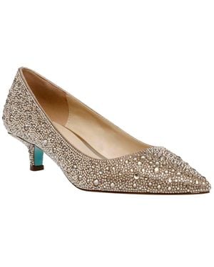 Betsey Johnson Scout Pump Light Sb-Scout - Metallic