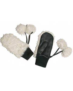 Rodebjer Galita Mittens - Black