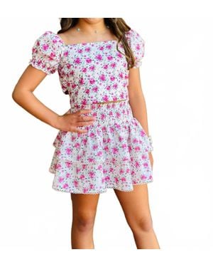 Summer Loving Girl's Coco Top - Purple