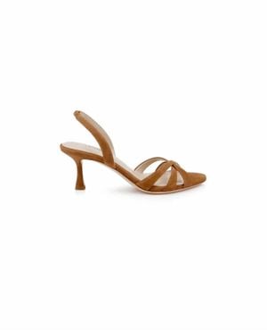 L'Agence Colwill Slingback Sandals - White
