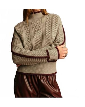 DELUC Kevin Turtleneck Sweater - Brown