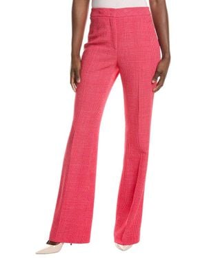 Akris Farida Wool-Blend Pant - Red