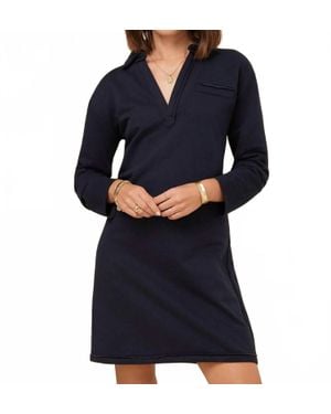 spartina 449 Kayden Sweatshirt Dress - Blue