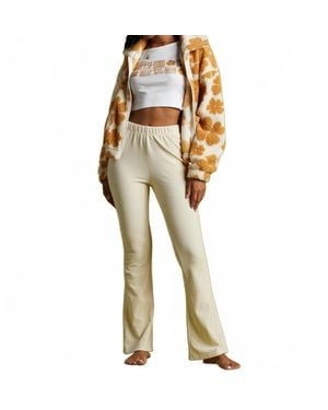 Billabong Hit A Corduroy Flare Pant - Natural