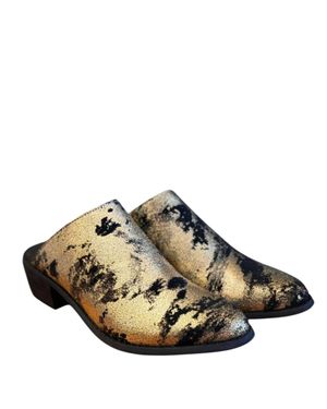 Very Volatile Moonstruck Mules - Metallic