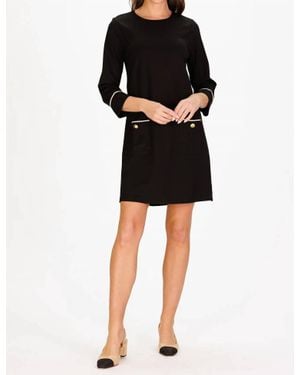 Duffield Lane Caitlyn Mini Dress - Black
