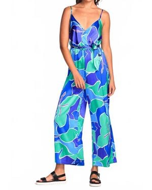 Pink Martini Noelle Jumpsuit - Blue