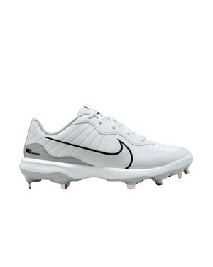 Nike Alpha Huarache Varsity 4 Low Metal Dj6516-100 - White