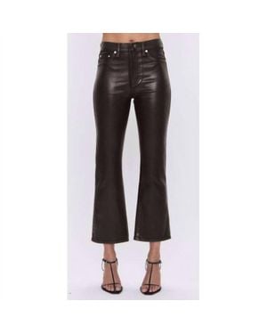 Pistola Lennon High Rise Crop Boot Pants - Black
