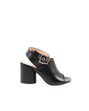 Dee Ocleppo Leather Sandal - Black