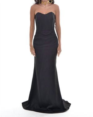 Steffany Milano Elegance Corset Gown - Blue