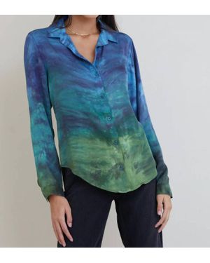 Bella Dahl Abbot Button Down Shirt - Blue