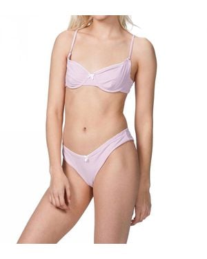 WeWoreWhat Vintage Bra Top - Pink