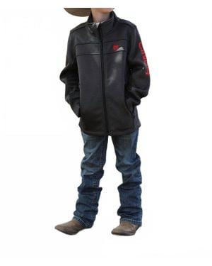 Cinch Boys Sweater Jacket - Black