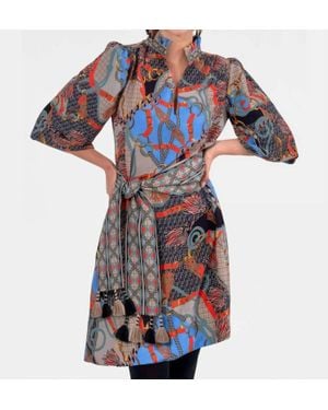 Gretchen Scott Outta Sight Mini Dress - Blue
