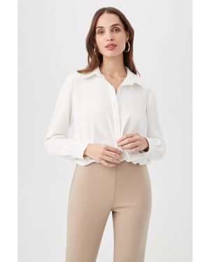 Trina Turk Renlee Shirt - Natural