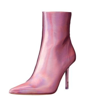 Steve Madden Elysia Bootie Iridescent Elys05S1-Pnk - Purple