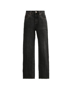 Brunello Cucinelli High-Rise Straight-Leg Jeans - Black