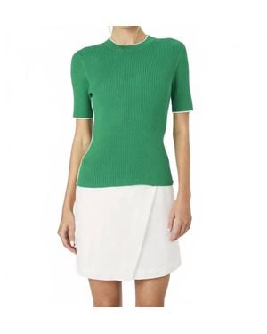 French Connection Mozza Crew Neck Sweater - Green
