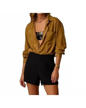 Carve Designs Taylor Textured Tunic - Black